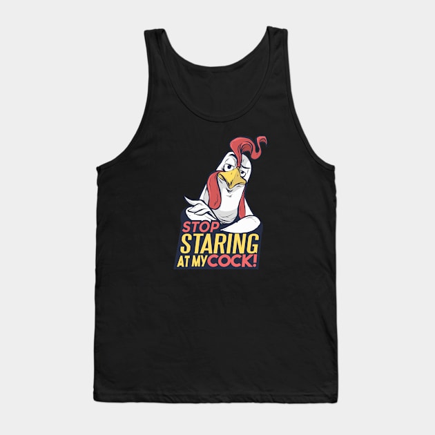 Staring Cock Tank Top by EarlAdrian